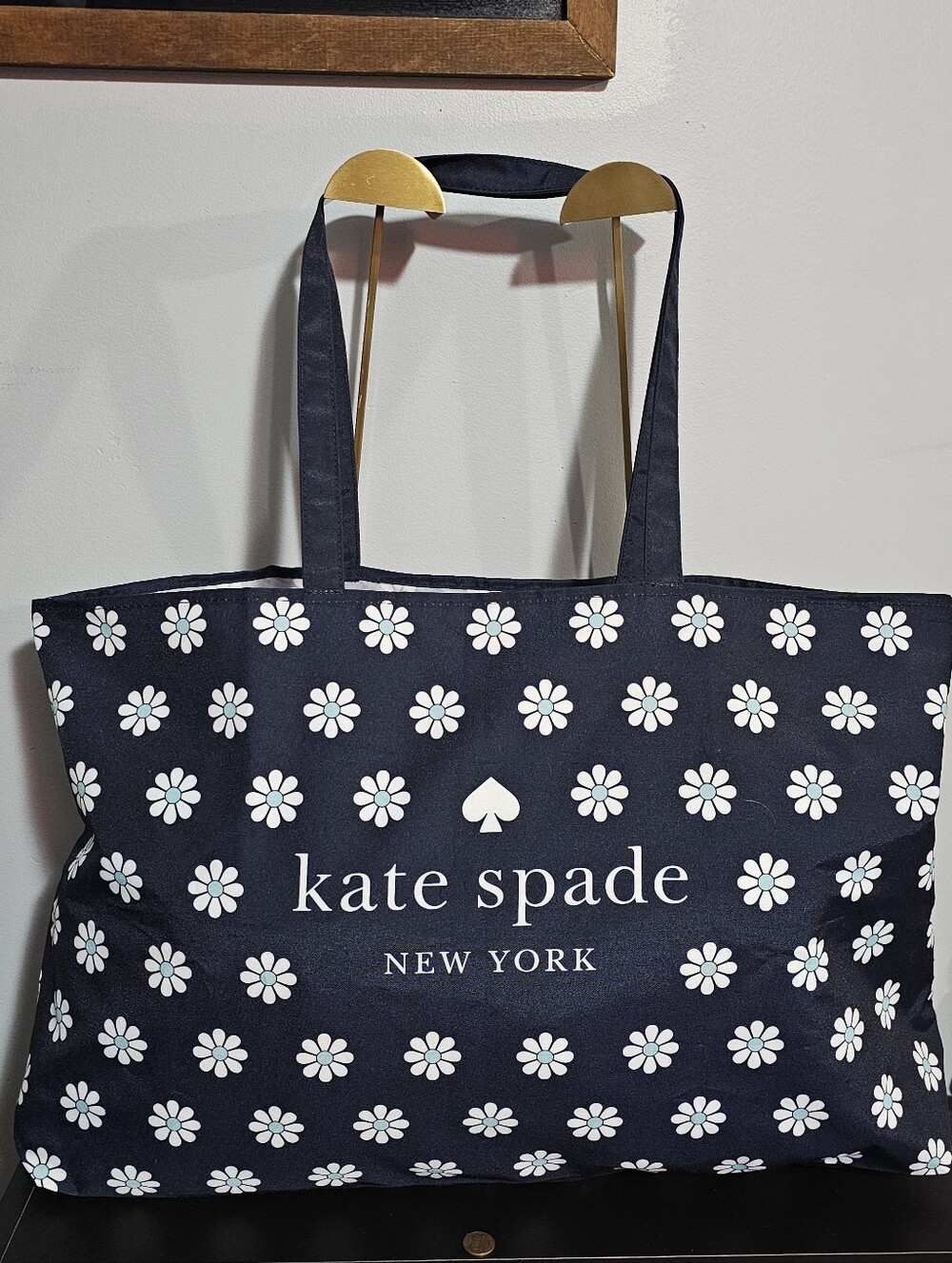 kate spade Navy Floral Daisy Tote